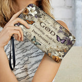 Catholight Fidéle Fleur - Portefeuille en Cuir