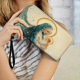 Catholight Portefeuille en Cuir Étreinte de la Mère Divine