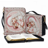 Catholight Sacred Serenity: The Madonna’s Tender Embrace Bible Cover