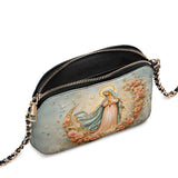 Catholight The Crescent of Serenity Leather Crossbody Bag