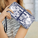 Catholight La Croix au Milieu de la Foi Fleurissante - Portefeuille en Cuir