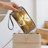 Catholight Le Agneau de Rédemption Portefeuille en Cuir