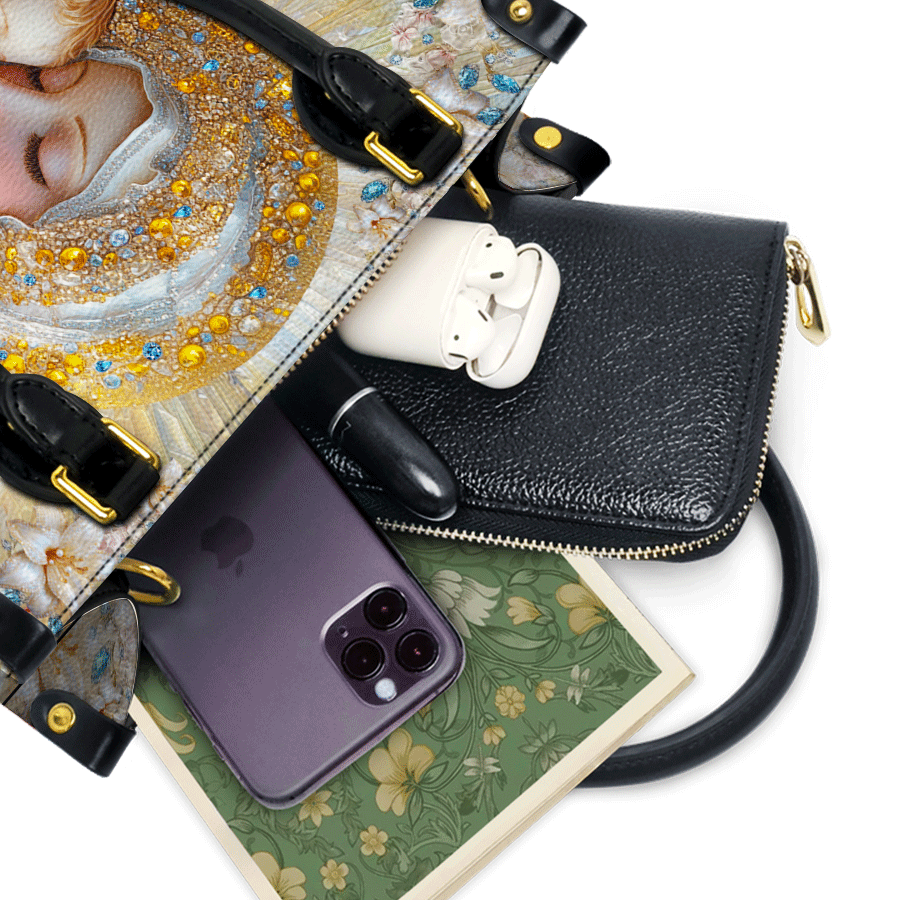 Catholight Sac en Cuir de Grâce Divine et Sérénité