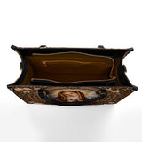Catholight St. Monica in Persevering Prayer Leather Bag