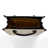 Catholight  The Ave Maria Pattern Leather Bag
