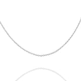 Catholight Miraculous Mary Necklace in Sterling Silver