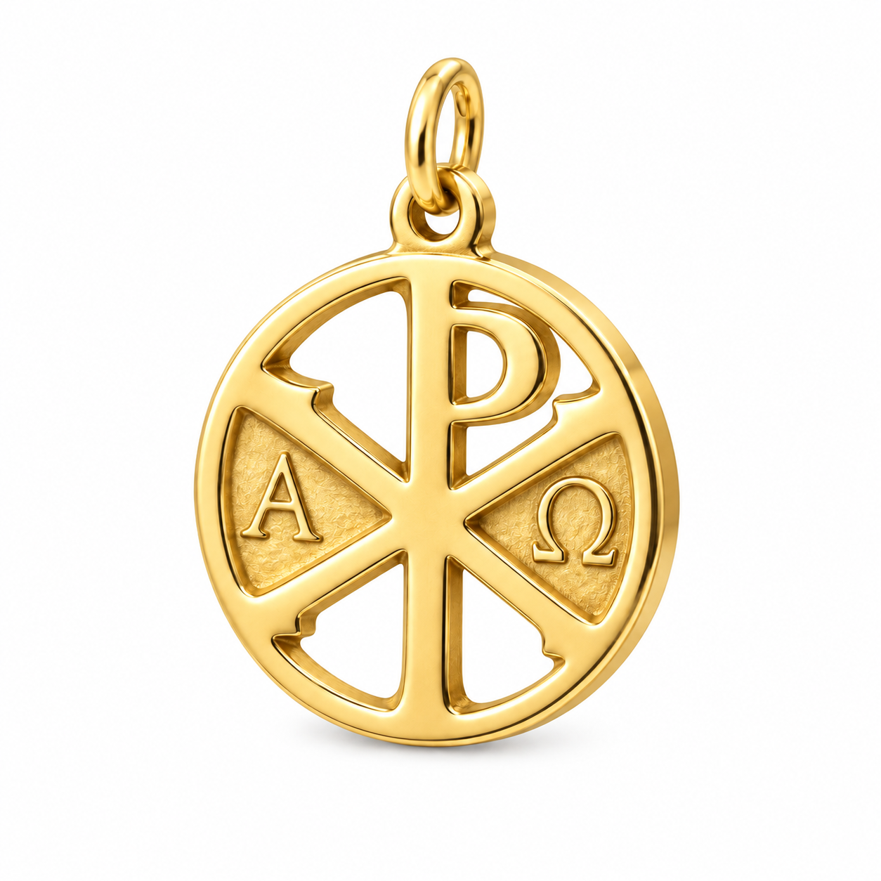 Catholight Chi Rho - Alpha and Omega Charm