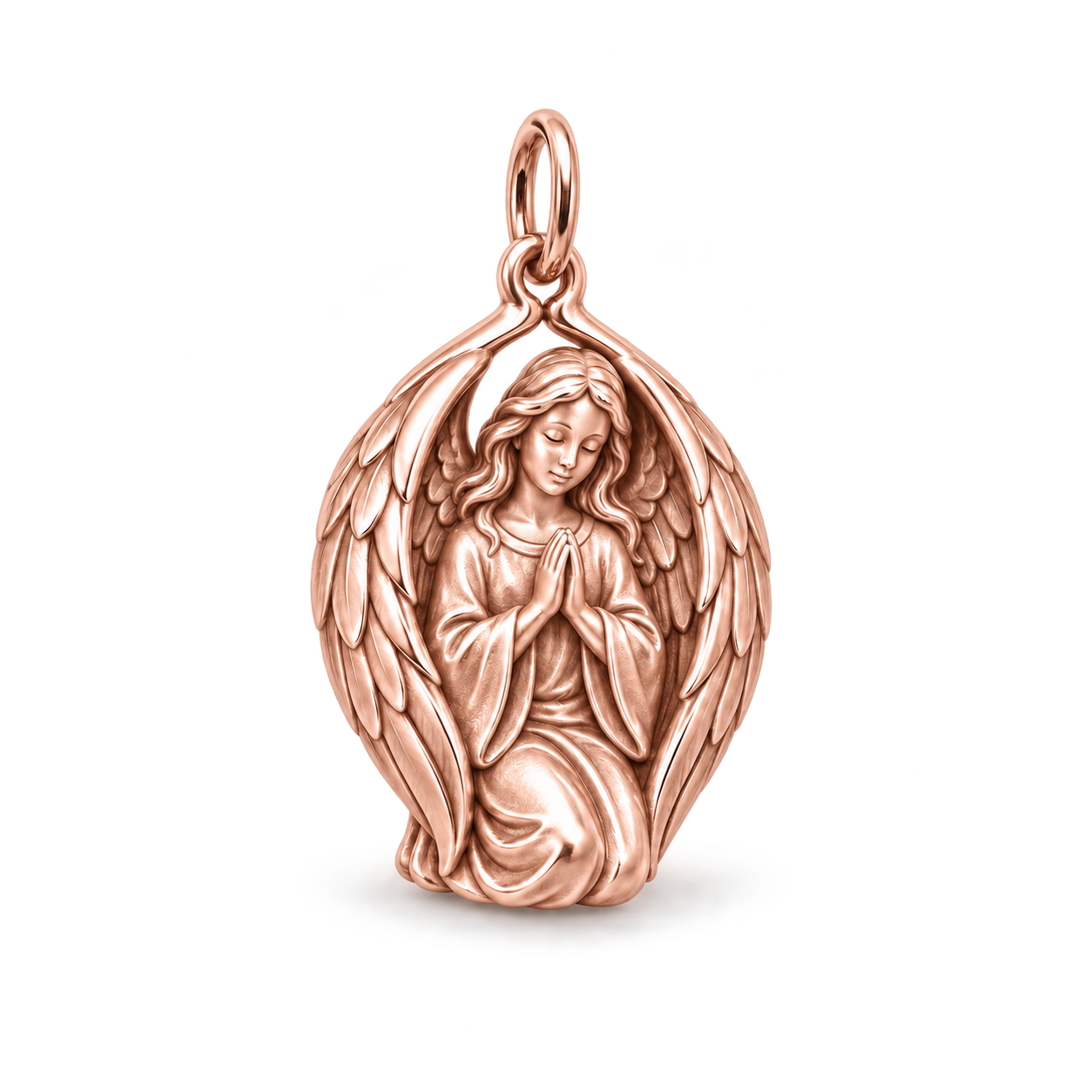 Catholight Guardian Angel - Wings of Peace Charm
