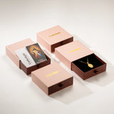 Catholight Sacred Heart of Jesus & Cross Protector Necklace in Gold Vermeil