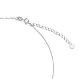 Catholight Miraculous Mary Necklace in Sterling Silver