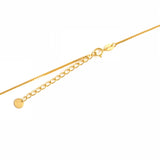 Catholight French Auspice Maria and Lourdes Reversible Necklace in Gold Vermeil