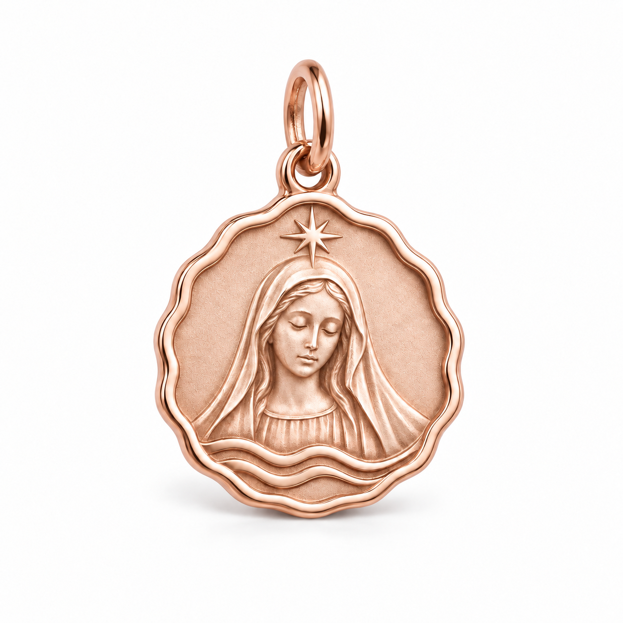 Catholight Our Lady Star of the Sea - Guiding Hope Charm