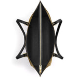 Catholight Saint Nicholas The Patron of Generosity Leather Tote Bag