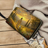 Catholight Portefeuille en cuir Lumière et Amour Divins