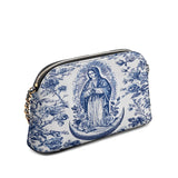 Catholight Sacred Serenity Virgin Mary Leather Crossbody Bag