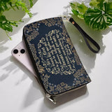 Catholight Portefeuille en cuir Vie Éternelle