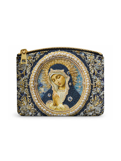 Catholight Ave Maria – The Blessed Grace Leather Rosary Pouch