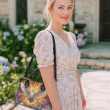 Catholight Holy Dove Radiance Leather Bag