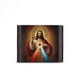 Catholight A Testament of Grace and Compassion Men's Wallet