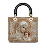 Catholight Heavenly Grace In Radiant Splendor Lady Leather Bag