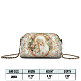Catholight Virgin Mary's Grace Leather Crossbody Bag