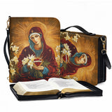 Catholight The Lily Of Purity Bible Cover