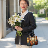 Catholight Coronation Of Mary Lady Leather Bag