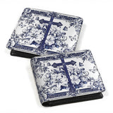 Catholight The Cross Amidst Blooming Faith Men's Wallet
