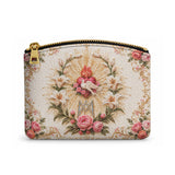 Catholight Marian Dove Leather Rosary Pouch