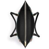 Catholight  Celestial Love Keeper  Leather Tote Bag