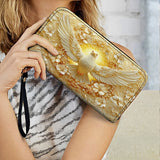 Catholight Ailes de Sérénité Portefeuille en Cuir