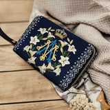 Catholight Couronne de Grâce Portefeuille en Cuir