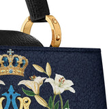 Catholight Crown Of Grace Leather Satchel Bag