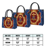Catholight Marian Crown Emblem Leather Bag