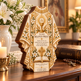 Catholight Wooden Faith Block - To Our Beloved Priest