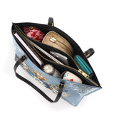 Catholight Sacred Devotion Leather Tote Bag