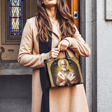 Catholight Saint Nicolas Le Patron de la Générosité Sac en Cuir