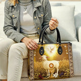 Catholight Le Sac en Cuir de l'Agneau de Rédemption