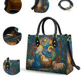 Catholight Holy Nativity Leather Bag