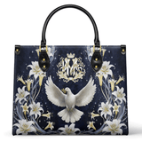 Catholight Sac en cuir dévotionnel de l'Esprit Saint et de Lily