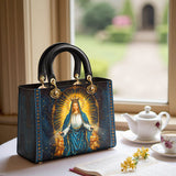 Catholight Celestial Devotion Lady Leather Bag