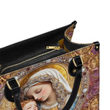 Catholight Sac en cuir Divine Madone et Enfant