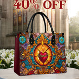 Catholight Eternal Flame Of Love Leather Bag
