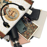 Catholight Sac en Cuir de Révérence Saint Pierre