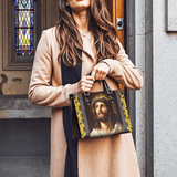 Catholight Couronne d'épines et Sac en cuir de tournesol Grace