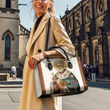 Catholight Sac en Cuir de Révérence Saint Pierre