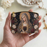 Catholight Sorrowful Grace Leather Rosary Pouch