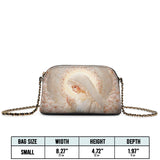 Catholight Rose Halo Devotion Leather Crossbody Bag