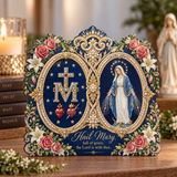 Catholight Wooden Faith Block Holy Mother Devotional