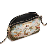 Catholight In God We Trust Leather Crossbody Bag